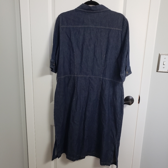 VINTAGE CHEROKEE Long Denim Dress - Picture 3 of 7